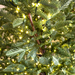 Albero di Natale Rockefeller di Salvatore Izzo H210 cm Ultra Realistico total PE con 3500 microled