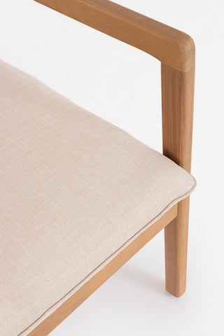 Andrea Bizzotto Offerta Salotto e 2 Lettini da esterno Danubio in Legno d'Acacia 6 Pezzi