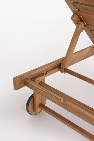 Andrea Bizzotto Offerta Salotto e 2 Lettini da esterno Danubio in Legno d'Acacia 6 Pezzi