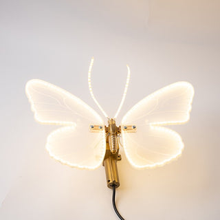 Eurolamp Decorazione Farfalla Animata con Led 40 cm