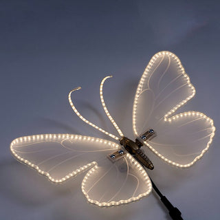 Eurolamp Schmetterlingsdekoration mit LED, 40 cm