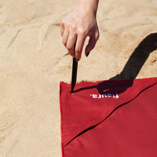 Fisura Telo Mare It's Fucking Hot in Microfibra 180x100 cm con Picchetti