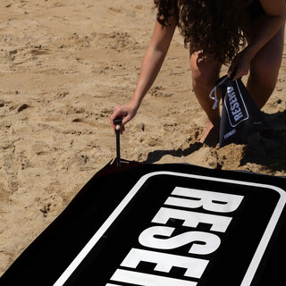 Fisura Reserved Microfiber Beach Towel 180x100 cm with Pegs