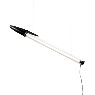 Seletti Lampada Bic Designer Mario Paroli 178 cm Nera