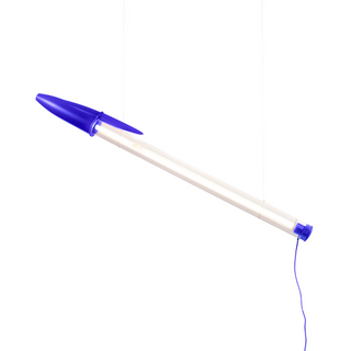 Seletti Lampada Bic Designer Mario Paroli 178 cm Blu