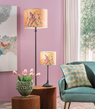 The Black Goose Stehleuchte mit Metallsockel, H142 cm, Anthrazit