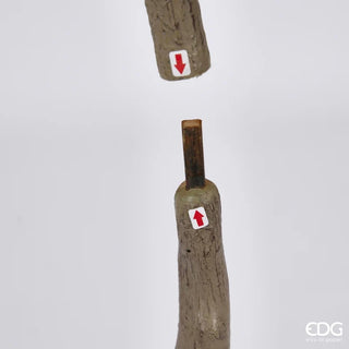 EDG Enzo De Gasperi Pianta Artificiale di Magnolia con Foglie H130 cm