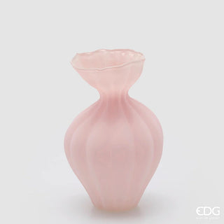 EDG Enzo De Gasperi Vaso Flow Sinuoso H30,5 cm Rosa