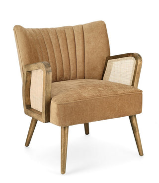 Andrea Bizzotto Poltrona Virna Mustard