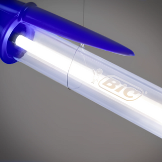 Seletti Lampada Bic Designer Mario Paroli 178 cm Blu