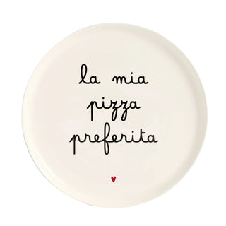 Simple Day My Favorite Pizza Plate 31.5 cm