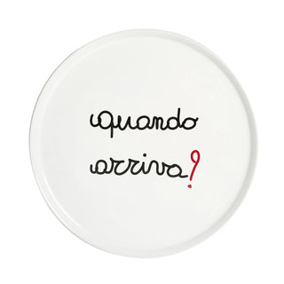 Einfacher Tagsteller, wenn er ankommt, 31,5 cm