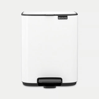 Brabantia Pattumiera a Pedale Bo 7 Litri Bianco