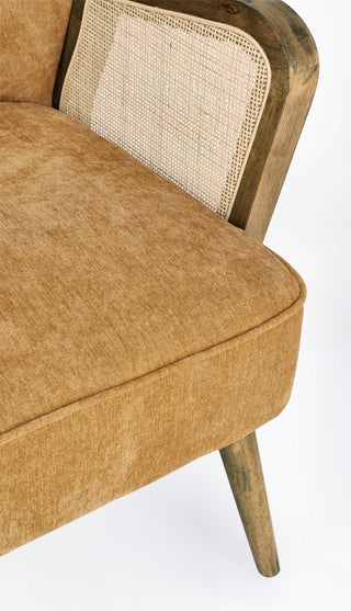 Andrea Bizzotto Poltrona Virna Mustard