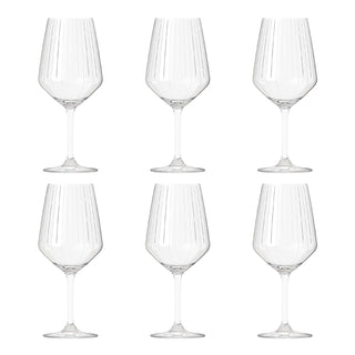 Tognana Set 6 Calici Aura Trasparente 500 ml