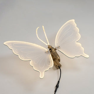 Eurolamp Decorazione Farfalla Animata con Led 60 cm