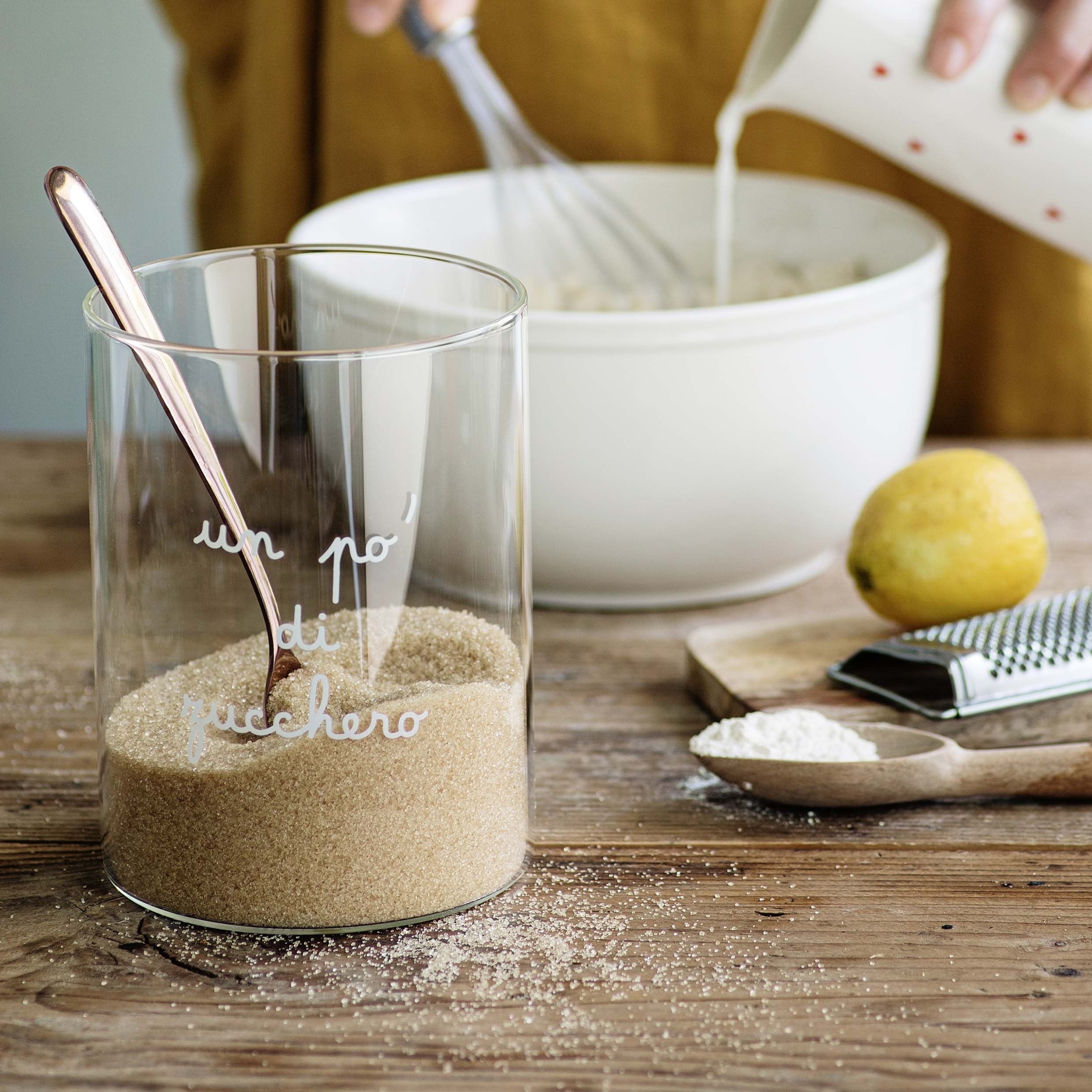 Simple Day Zuckerdose aus Glas 12x20 cm – Le Gioie