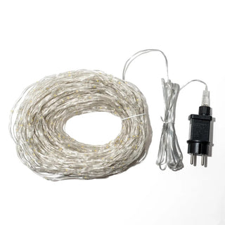 XONE Catena 1000 Microled per albero di Natale Modellabile 70 Metri Trasparente