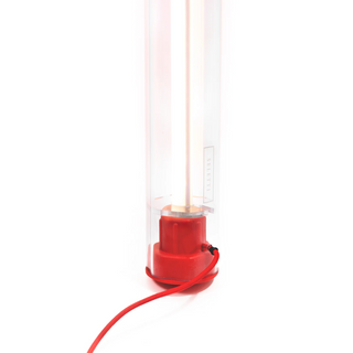 Seletti Lampada Bic Designer Mario Paroli 178 cm Rossa