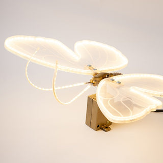 Eurolamp Decorazione Farfalla Animata con Led 40 cm