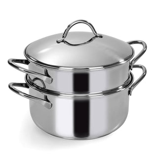 Barazzoni Edelstahl-Dampfgarer 20 cm