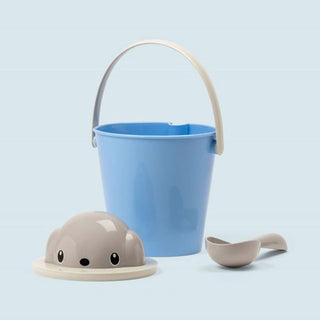 United Pets Secchiello Porta Crocchette Crock Semi Ermetico con Paletta Azzurro