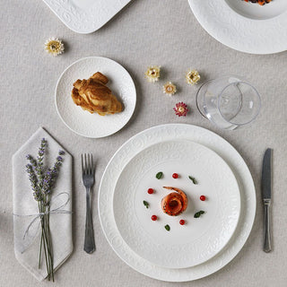 Tognana Professional Jasmine 18-piece dinner set in white porcelain