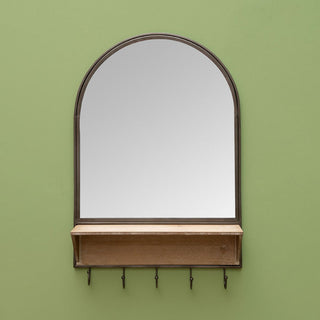 Chehoma Arcade Mirror with 5 Hooks 76.5x12.5x50cm