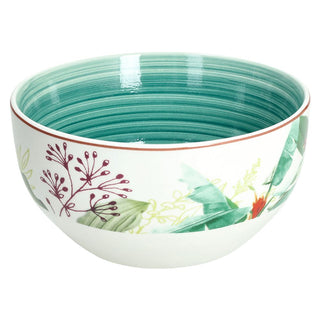 Tognana Set 6 Ciotole Bolo Madison Tropicalia 680cc in Porcellana