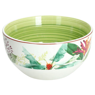 Tognana Set 6 Ciotole Bolo Madison Tropicalia 680cc in Porcellana