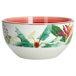 Tognana Set 6 Ciotole Bolo Madison Tropicalia 680cc in Porcellana