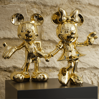 Leblon Delienne Mickey Bienvenido Oro Brillante Alt. 30 cm
