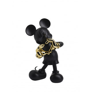 Leblon Delienne Mickey With Love by Kelly Hoppen Gold and Black H30 cm