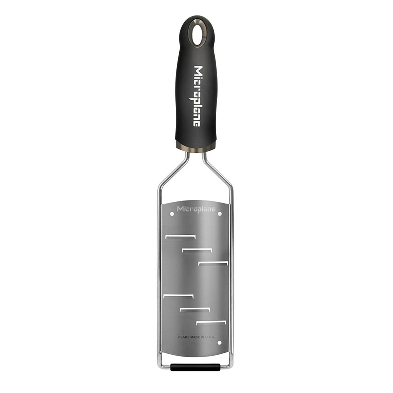 Microplane Grattugia Linea Gourmet Lama a Scaglie Grandi Nero