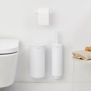 Brabantia Set 3 Pieces Toilet Accessories MindSet White