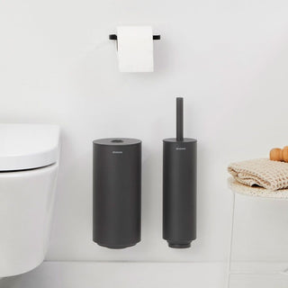 Brabantia Set 3 Pieces Toilet Accessories MindSet Black