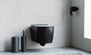 Brabantia Set 3 Pieces Toilet Accessories MindSet Black