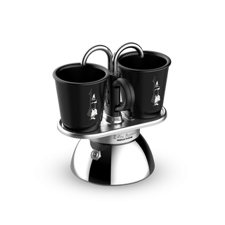 Bialetti Moka Mini Express 2 Tazze Induzione Nero