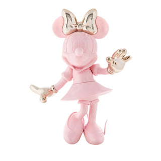 Leblon Delienne Minnie Welcome Pastel Pink and Gold H31 cm