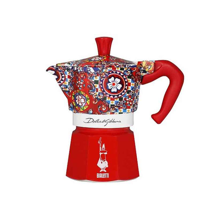 Bialetti Moka Express 3 Tazze con Barattolo di Latta e Caffè Dolce&Gab ...