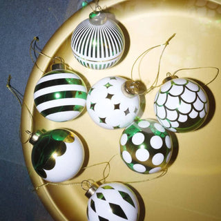 Alessi Palla di Natale Delight Decoro Sfere D9 cm Verde