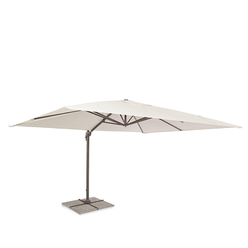 Ombrellone Braccio Eden 3x4 bianco-naturale BIZZOTTO Ombrellone Braccio Eden 3x4 bianco-naturale BIZZOTTO