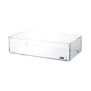 Vesta Large Beauty Container in Acrylic Crystal