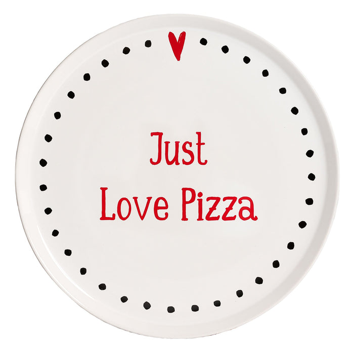 Simple Day Piatto Just Love Pizza 31.5 cm