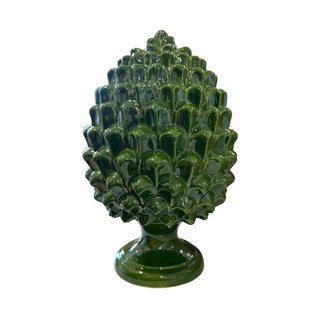 Verus Ceramiche Caltagirone Pigna Verde 30 cm