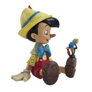 Enesco Statuetta Pinocchio e Il Grillo Parlante in Resina