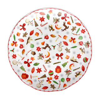 Andrea Fontebasso Plato Panettone Navideño Tognana Poema Delish D31 cm de Porcelana