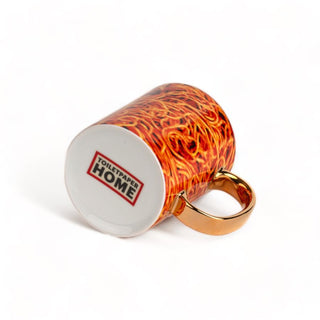 Seletti Tazza Toilet Paper Home Spaghetti in Porcellana H10 cm