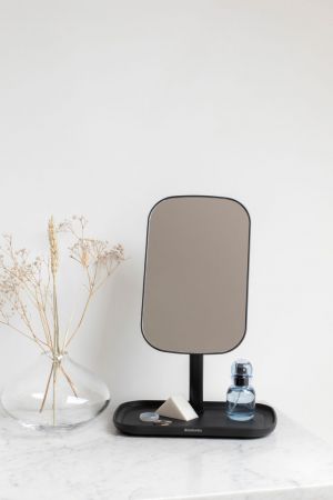 Brabantia ReNew Mirror with Black Storage Tray