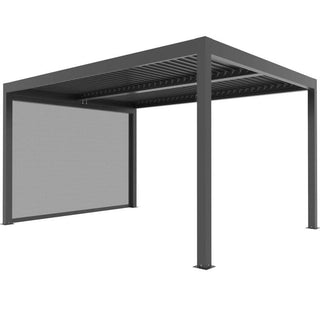 Xone Pergola Bioclimatica Autoportante in Alluminio 3x6 Mt Antracite